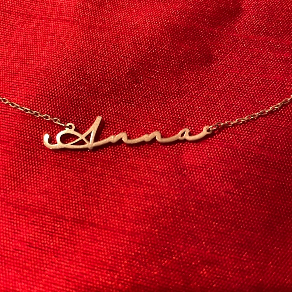 Sterling Anna necklace